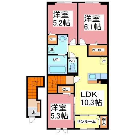 ステイズの物件間取画像